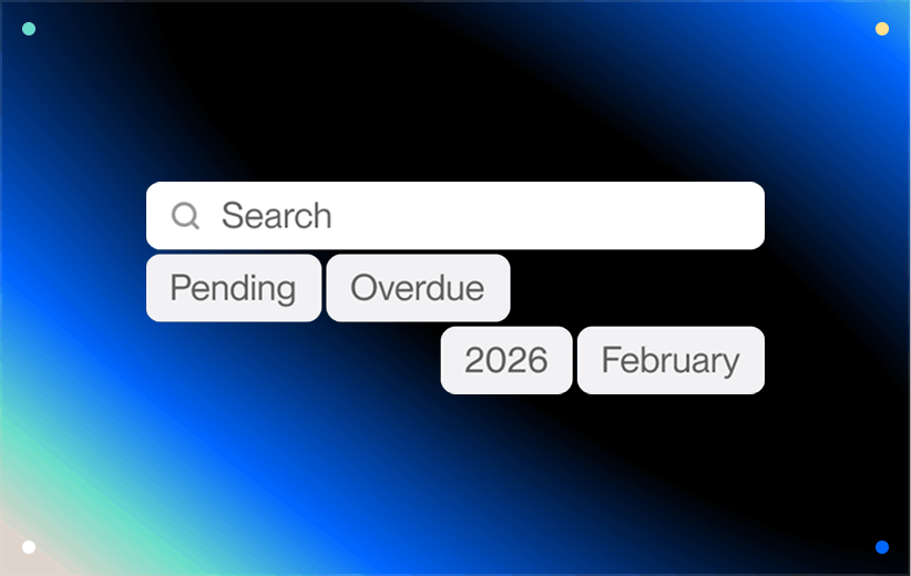 Fast search and filters